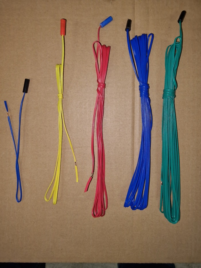 E-Zünder, 3m-Kupferdraht 0,6mm
