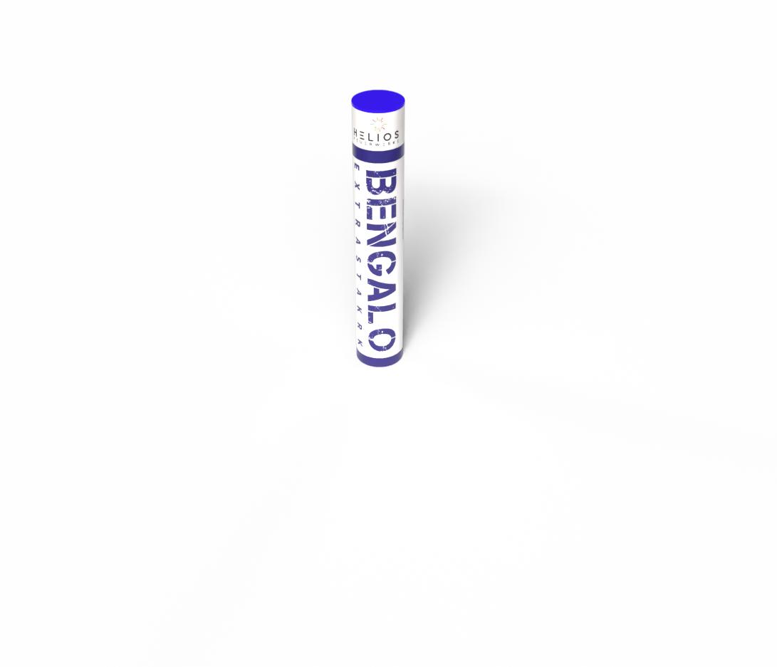Bengalfackel BENGALO BLAU mit Zündschnur