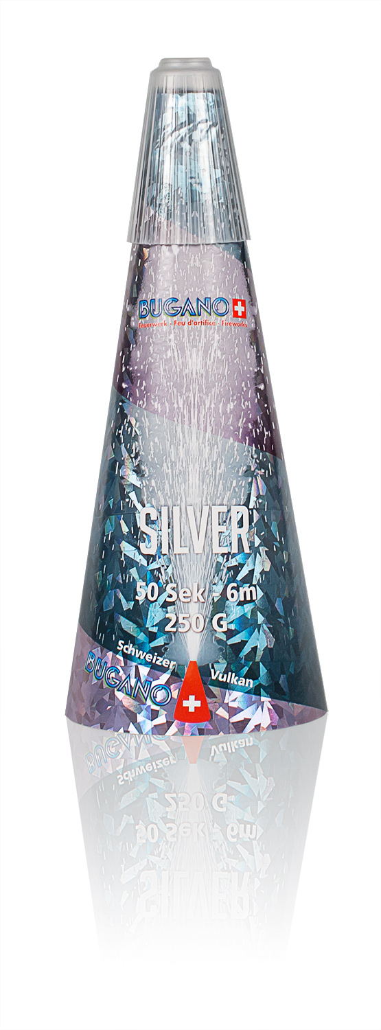 Bugano Vulkan "Silverstar" Gr. 5 - silber-titan