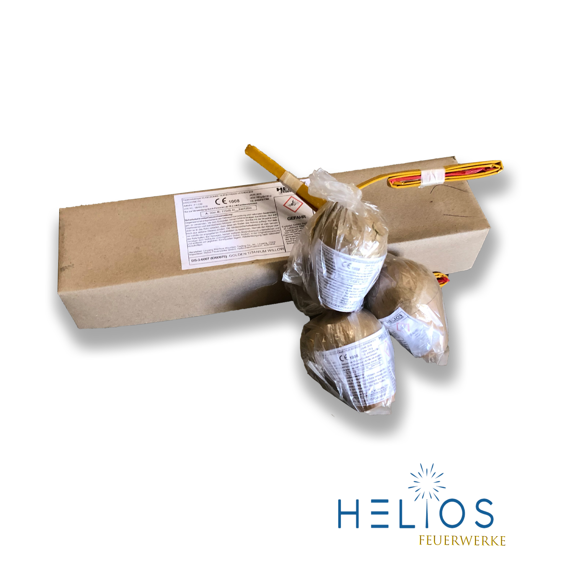 75mm ORANGE FALLING LEAVES